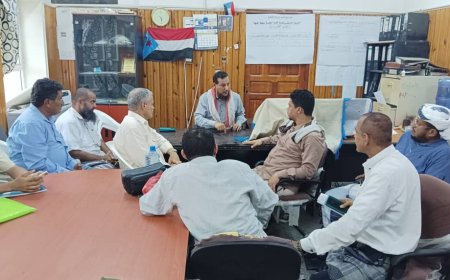 انعقاد دائم للجنة الطوارئ في البريقة وجهود مستمرة للحد من آثار المنخفض الجوي وتداعياته