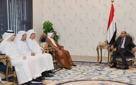 رئيس الوزراء يستقبل في عدن السفير الإماراتي لدى اليمن