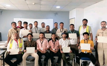 مطار عدن الدولي يختتم الأسبوع الأول من تدريب التوعية الأمنية لـ70 موظفاً من كوادره