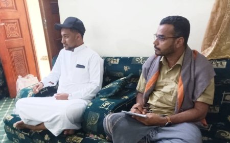 مدير عام شبام يبحث مع منظمة صناع النهضة تدخلات الاحتياجات المجتمعية لدعم الزراعة والموارد المائية في المديرية