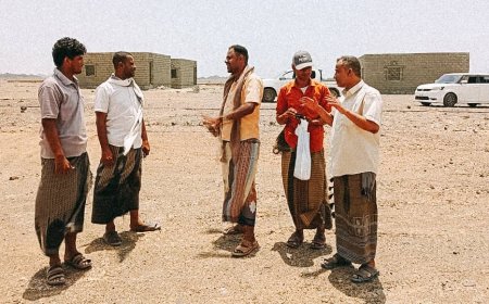 مدير عام بروم ميفع يتفقد الاعمال الجارية في المدينة السكنية بميفع