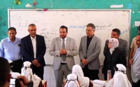 وزير التربية ومحافظ عدن يدشّنان العام الدراسي الجديد 2025 – 2026