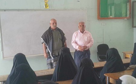 رئيس انتقالي لودر يدشن العام الدراسي الجديد بمدارس المديرية