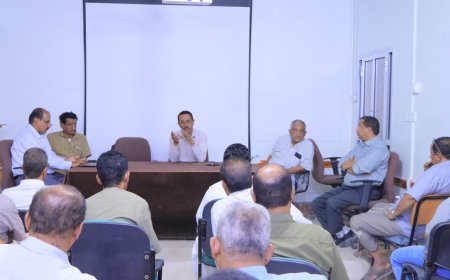 لقاء تقييمي بمكتب وزارة الصحة بالوادي للنشاط الايصالي التكاملي والتحضير لجولة النشاط الايصالي الثالثة سبتمبر 2025م