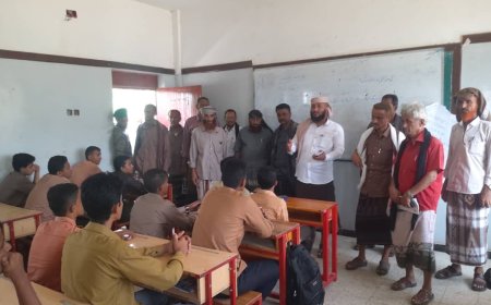 طورالباحة بلحج تدشن عامها الدراسي الجديد وتأكيد دعم صمود المعلمين