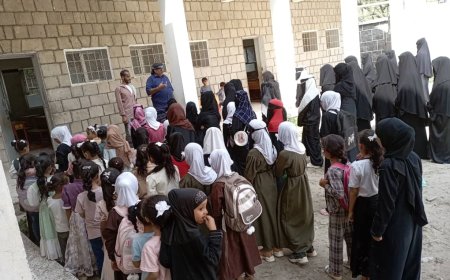 تدشين العام الدراسي 2025 - 2026م بمديرية سرار يافع