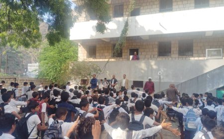 انطلاقة واعدة للعام الدراسي من مديرية يهر لدعم العملية التعليمية