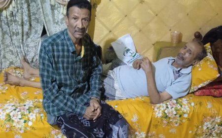 رئيس اتحاد الإعلام الرياضي بعدن يزور الصحفي الزميل منير مصطفي