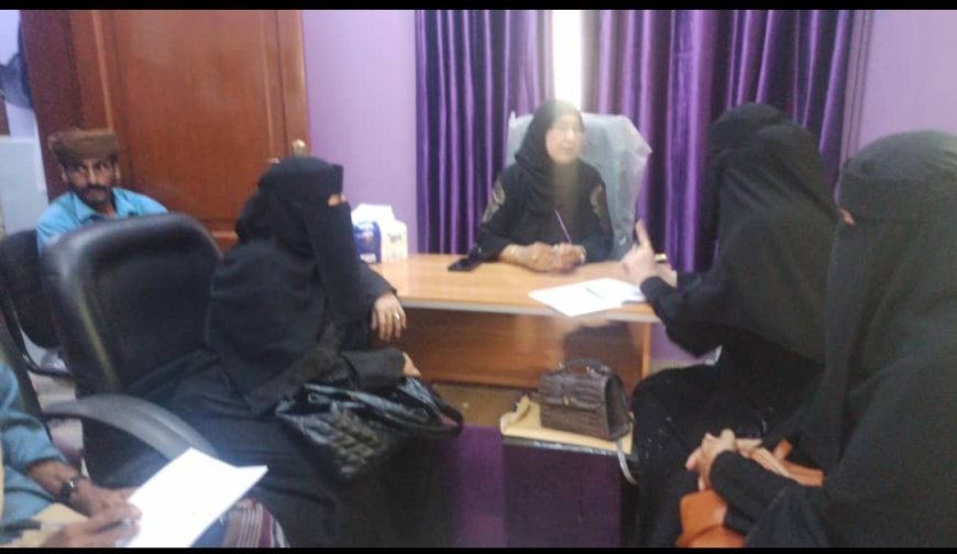زيارة وفد مجلس المستشارين للمجلس الانتقالي الجنوبي لمركز التوليد والصحة الإنجابية النموذجي بأبين 