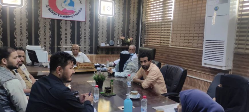 مدير مستشفى الصداقة يبحث مع هنديكاب توسيع خدمات مركز العلاج الطبيعي بالمستشفى