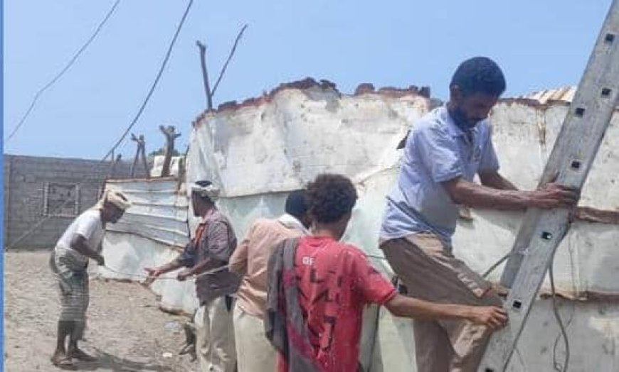 كهرباء أبين تواصل جهودها لتحسين شبكة الكهرباء في منطقة الشيخ عبدالله رغم التحديات