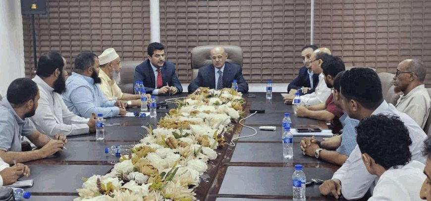 محافظ البنك المركزي يبحث مع جمعية الصرافين آلية تنظيم تمويل الواردات