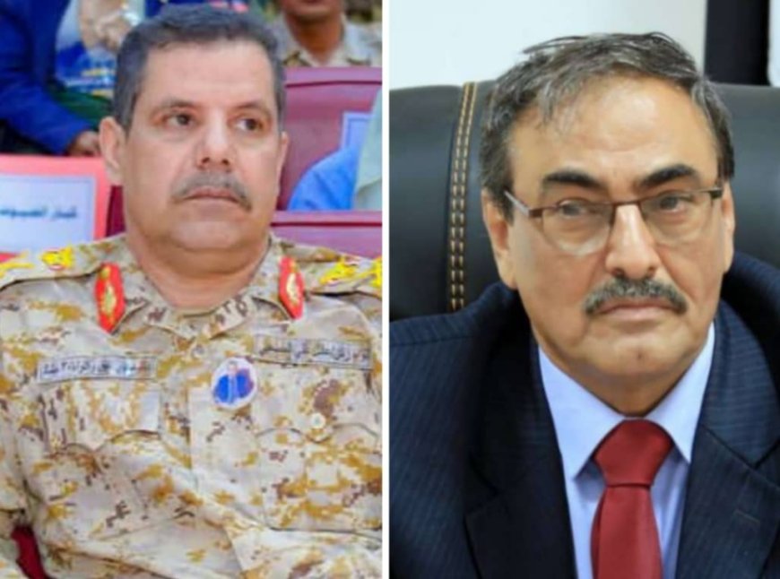 قائد محور عتق يعزي الأمين العام للمجلس المحلي في وفاة شقيقه