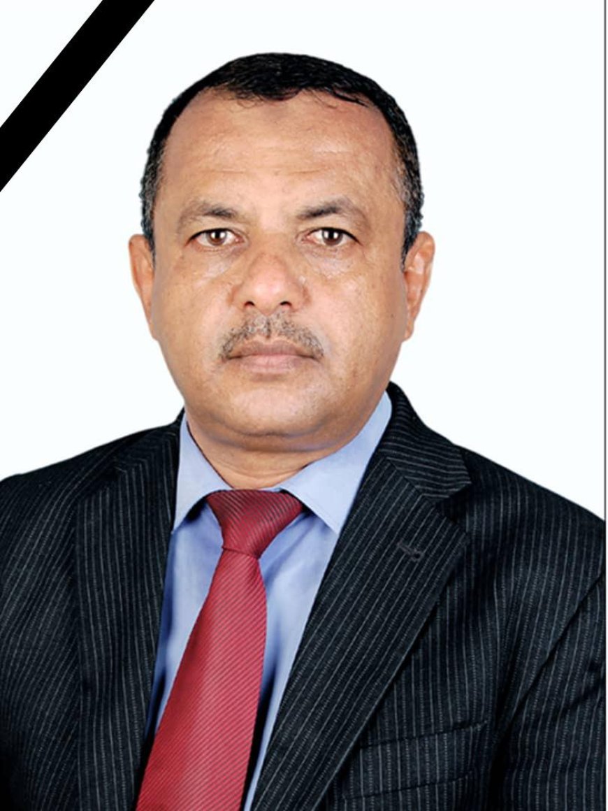 رئيس قطاع التلفزيون قناة عدن الفضائية يعزي في وفاة الدكتور وائل مصطفى شكري