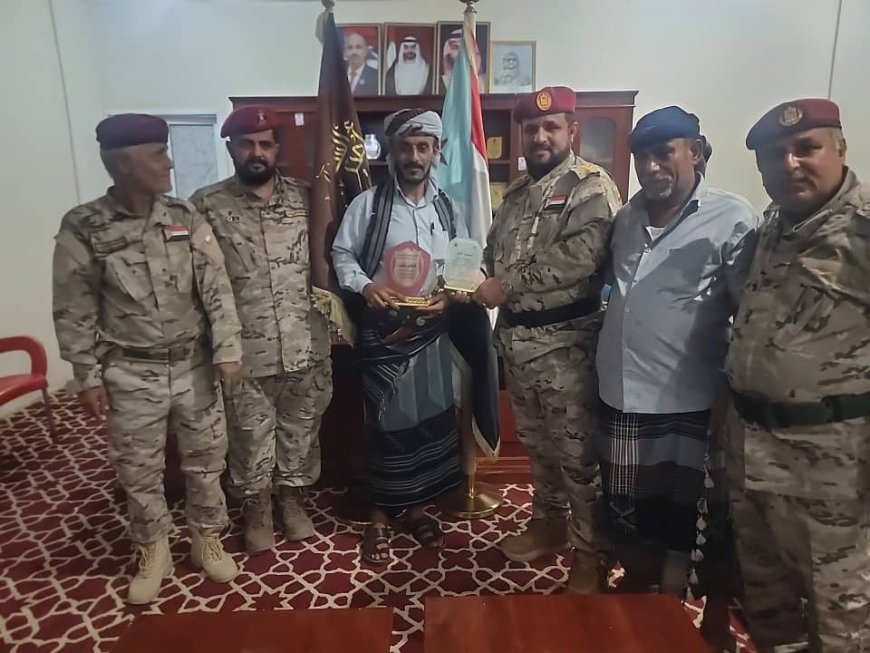 قيادة اللواء الثالث دعم وإسناد تكرم المساعد أمين الكلدي بمناسبة حصوله على لقب أمير الشعراء