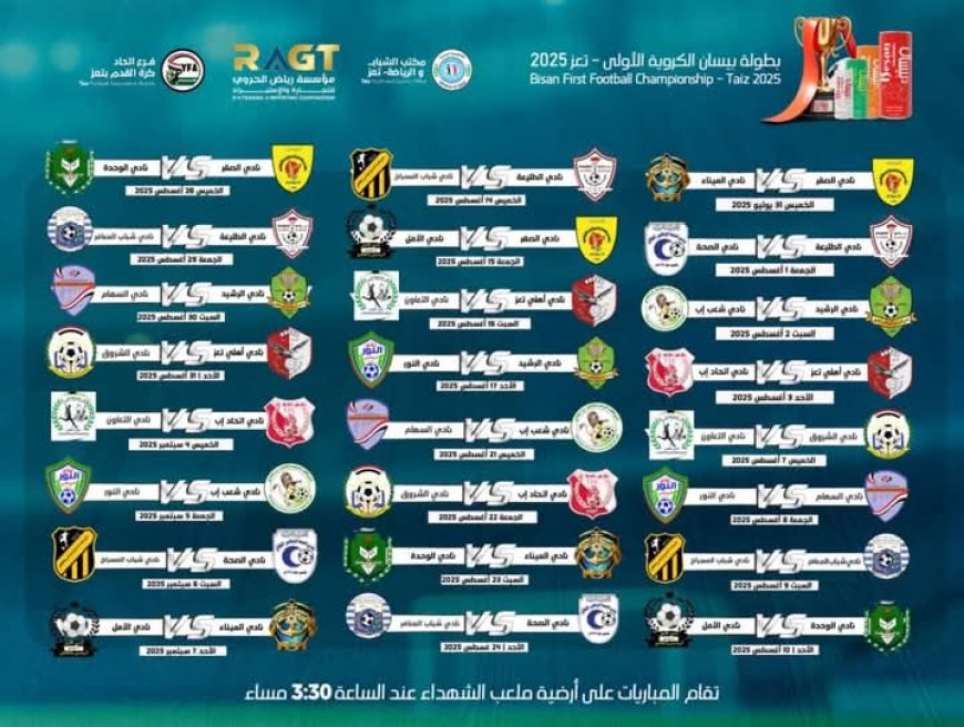 اليوم مواجهة مرتقبة تجمع وحدة التربة وأمل الخيامي في بطولة بيسان الكروية