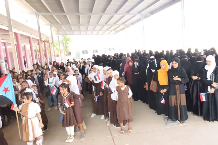 إنتقالي لحج يدشن المخيم الصيفي الأول لطلاب وطالبات الحوطة