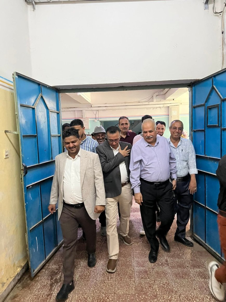 بتوجيهات وزير الدولة محافظ العاصمة عدن… لجنة ميدانية تزور مستشفى الأمراض النفسية والعصبية بالشيخ عثمان