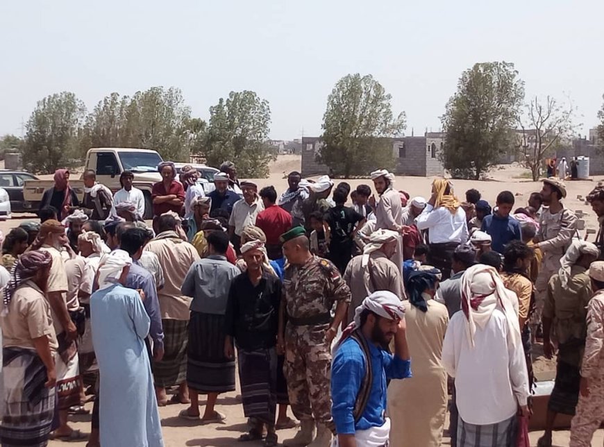 في موكب جنائزي مهيب.. لحج تودّع النقيب ناصر القاضي إلى مثواه الأخير