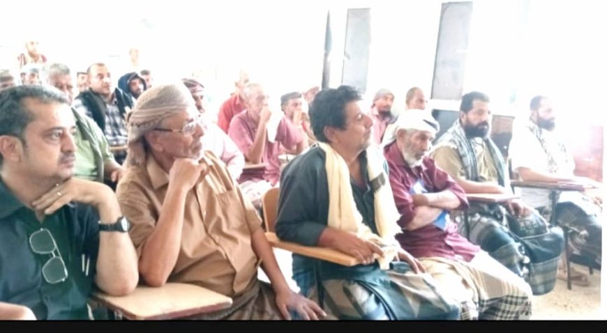 مدير تربية لحج يدشّن المجلس التنسيقي لأولياء الأمور في تبن