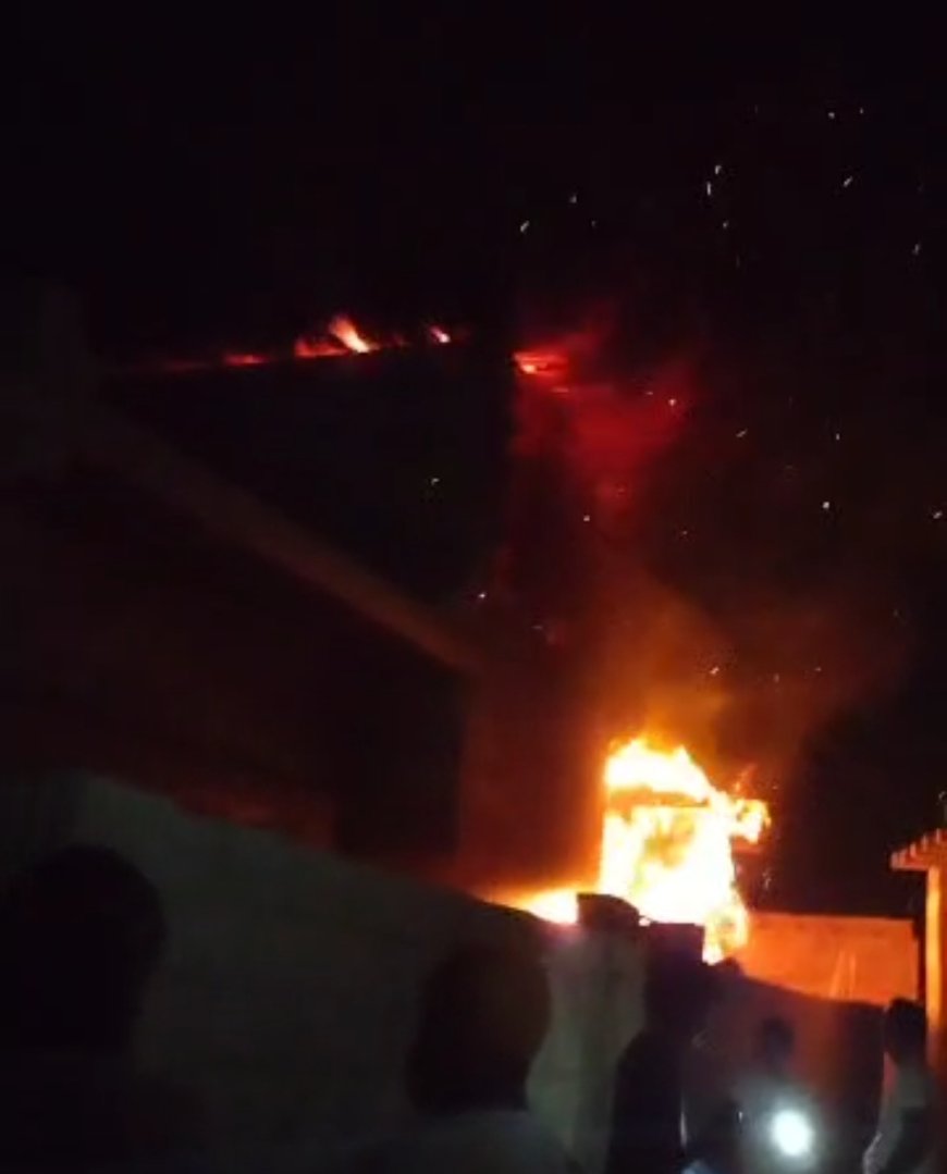 احتراق منزل في زنجبار بسبب تماس كهربائي دون وقوع إصابات