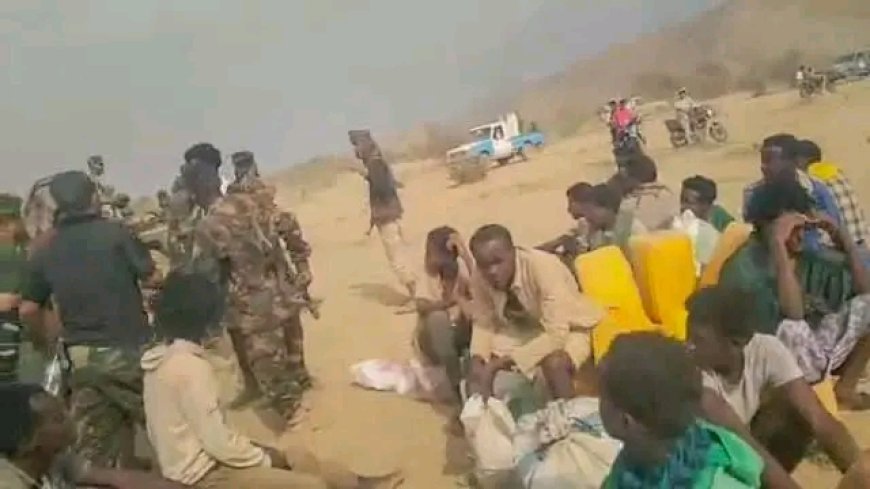 مواصلة للحملة التي أطلقتها إدارة أمن أبين سابقاً.. السيطرة على مخيم يضم لاجئين غير شرعيين غرب لودر