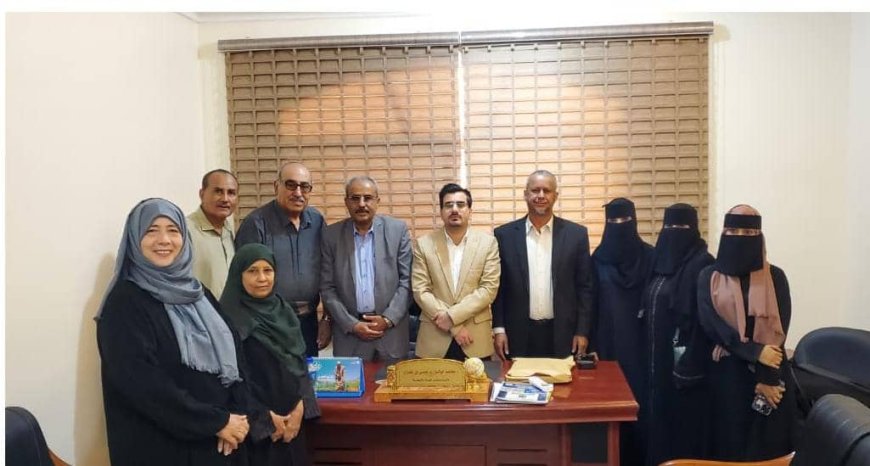 عدن.. إتحاد الجمعيات والمؤسسات يزور نائب وزير المياه والبيئة