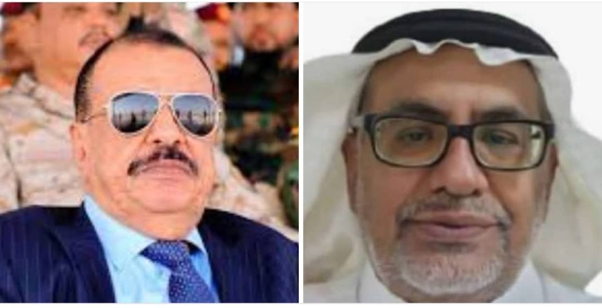 الأمير فايز الواحدي يعزي اللواء بن بريك بوفاة شقيقه عبدالله وابن عمه الصحفي سالم