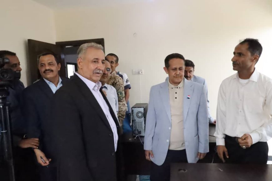 فريق التوجيه والرقابة الرئاسية يدشّن نزولاته الميدانية إلى محافظة لحج