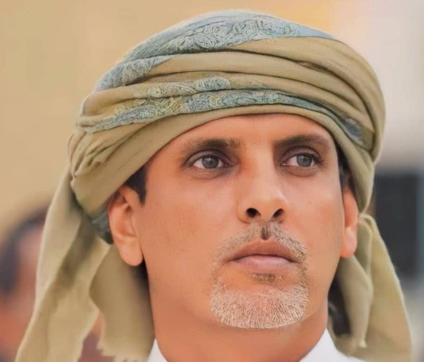 الشيخ راجح باكريت يعزي اللواء أحمد بن بريك في وفاة شقيقه وابن عمه