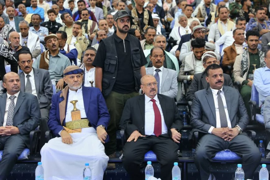 رئيس مجلس النواب ومحافظ تعز يشاركان في إحياء الذكرى الرابعة لفقيد الوطن الدكتور عبدالوهاب محمود.
