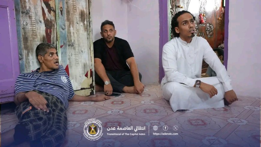 في زيارة إنسانية.. السقاف يتفقد أوضاع أسرة البيضاني بالقلوعة