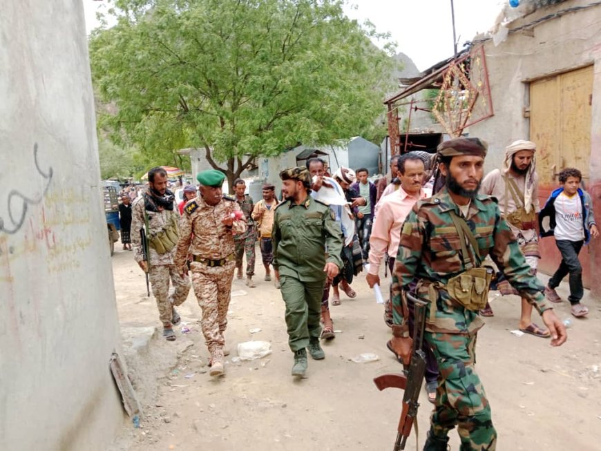 حملة امنية وعسكرية على اسواق كرش القبيطة للإطلاع على مدى إلتزام التجار بالتسعيرة الجديدة
