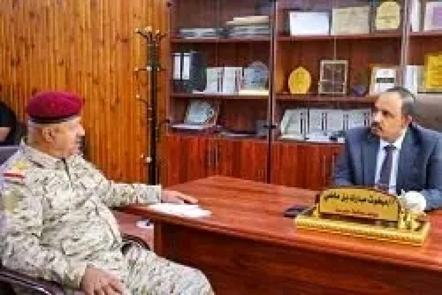 محافظ حضرموت يؤكد على أهمية التنسيق المتكامل بين كافة الأجهزة العسكرية والأمنية