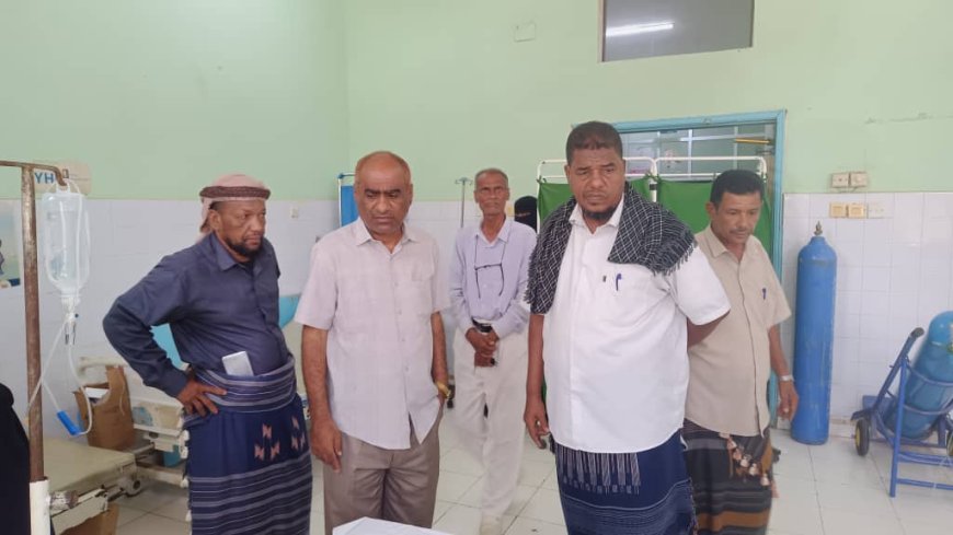 القيادة المحلية بأنتقالي زنجبار تزور مشفى زنجبار ومركز العزل وتشيد بمكتب الصحة زنجبار