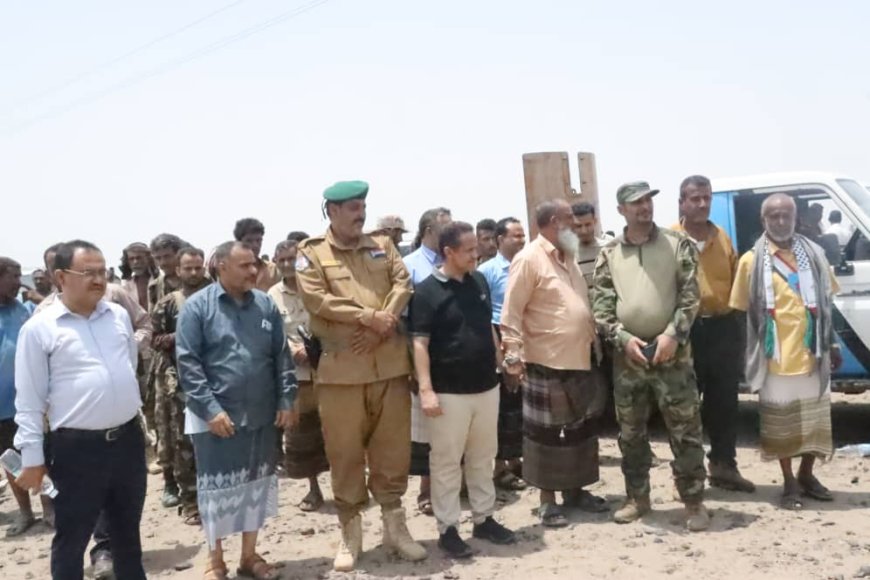 انتقالي لحج يواصل إغاثة متضرري السيول في دار المناصرة بمديرية تبن
