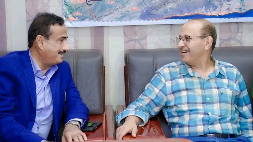المحافظ بن الوزير يستقبل نائب المدير العام السابق لشركة OMV النمساوية