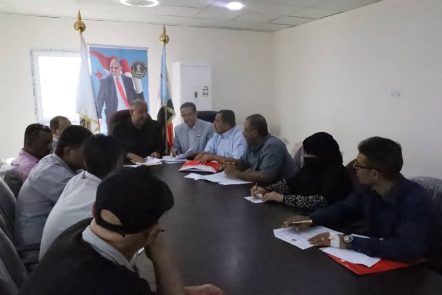 تنفيذية انتقالي لحج تعقد اجتماعها الدوري الثاني لشهر اغسطس لعام 2025م