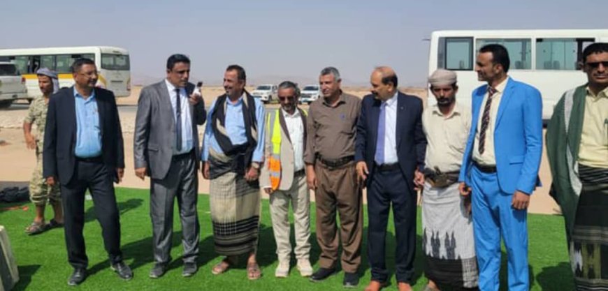 حلف قبائل شبوة يشارك في حفل تدشين مشروع محطة الطاقة الشمسية بالمحافظة