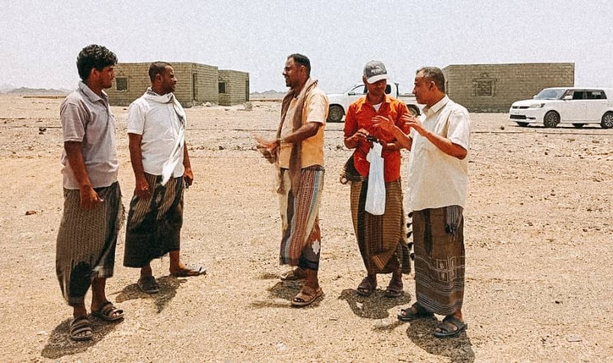 مدير عام بروم ميفع يتفقد الاعمال الجارية في المدينة السكنية بميفع 