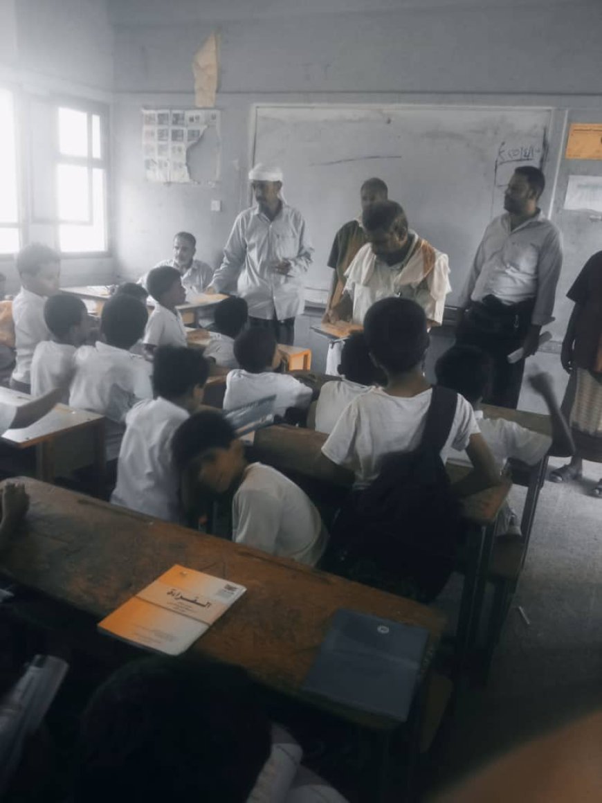 مدير تربية مودية يدشّن العام الدراسي الجديد بزيارات ميدانية لعدد من المدارس
