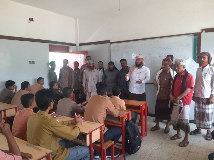 طورالباحة بلحج تدشن عامها الدراسي الجديد وتأكيد دعم صمود المعلمين