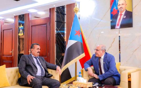 الكثيري يطّلع على أوضاع مطار عدن الدولي ومشاريعه التطويرية