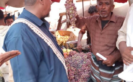 انتقالي زنجبار يواصل حملاته الرقابية لضبط الأسعار في أسواق المديرية