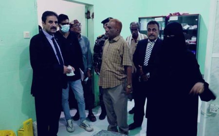 فريق التوجيه والرقابة الرئاسي يتفقد مستشفى زنجبار ومركز معالجة الإسهالات بالمستشفى