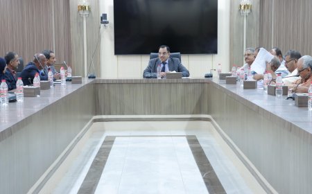 وزير الزراعة والاسماك يرأس اجتماعا موسعا للقطاعات المالية والإيرادية