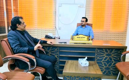 الوكيل الخليفي يبحث مع رئيس هيئة الأراضي قضايا التخطيط الحضري والحفاظ على الممتلكات العامة
