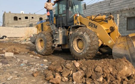 مديرية البريقة تواصل الاستجابة الطارئة.. الشوبجي يقود تحركات ميدانية لمواجهة تبعات السيول ويدعو المواطنين والجهات الداعمة للتكاتف