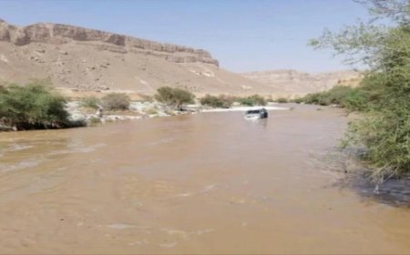انتشال جثة شاب عشريني غرق في مضلعة بن سهيل بوادي تريم
