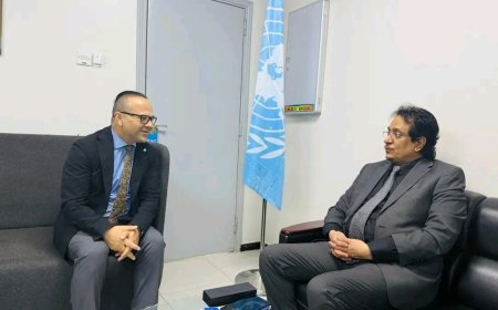 الوكيل الخليفي يبحث مع المفوضية السامية التحديات الكبرى لمواجهة مشكلة الهجرة غير الشرعية